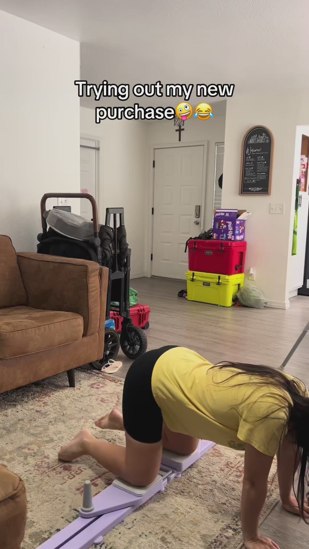 Multifunctional pilates board video